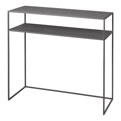Konsolentisch Sideboard FERA 85 cm, grau, Stahl, Blomus