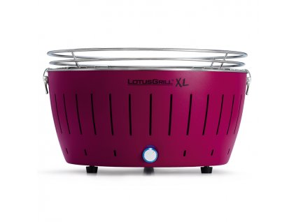 Tischgrill Holzkohlegrill XL, lila, LotusGrill