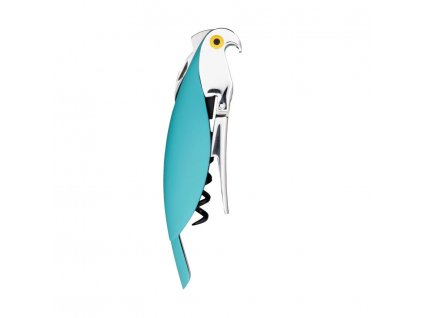 Sommelier-Korkenzieher PARROT, blau, Alessi