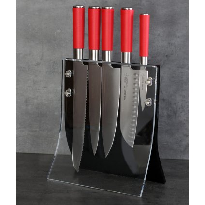 Messerblock mit Magnetleiste 26 cm, schwarz, Kunststoff, F.DICK