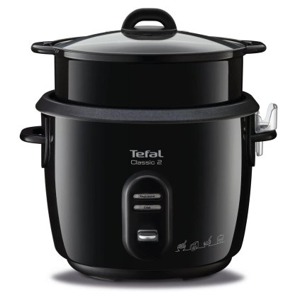 Reiskocher NEW CLASSIC RK103811, schwarz, Tefal