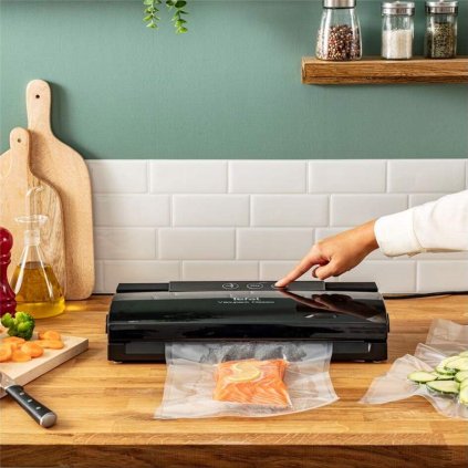 Vakuumiergerät VACUPACK CLASSIC VT254070, schwarz, Tefal