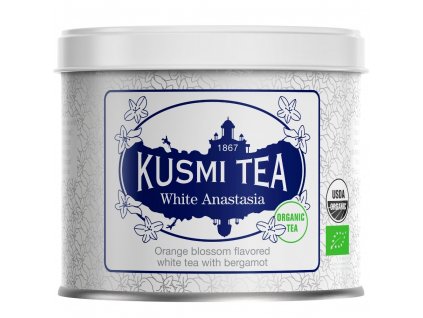 Weißer Tee ANASTASIA, 90 g loser Tee Dose, Kusmi Tea