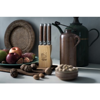 Steak Messerblock Set PREMIUM, 6er-Set, Laguiole
