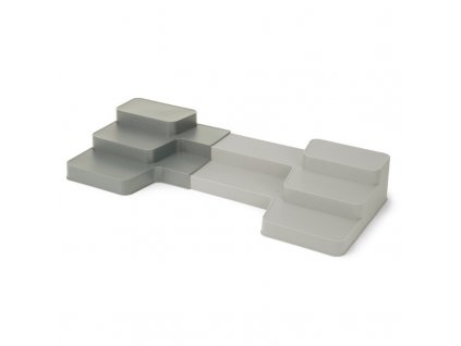 Ausziehbarer gestufter Organizer DUO 85171, grau, Joseph Joseph