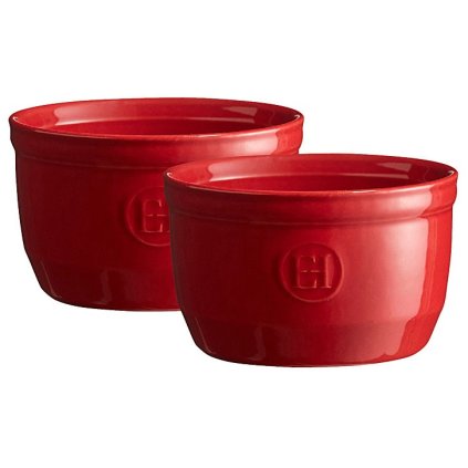 Ramekin LE N°10, 2er-Set, bordeauxrot, Emile Henry