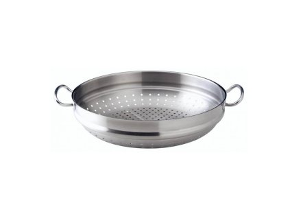 Wok NANJING 35 cm, mit Dämpfeinsatz und Deckel, Fissler