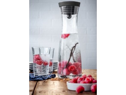 Wasserkaraffe BASIC 1,0 l mit zwei Wassergläsern, WMF