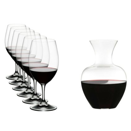 Gläserset Öffnung Magnum + Karaffe Apfel kostenlos Riedel