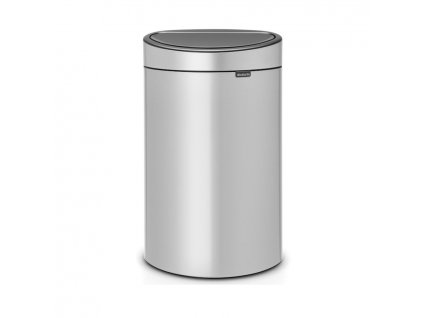 Touch Mülleimer NEW 40 l, metallic-grau, Brabantia