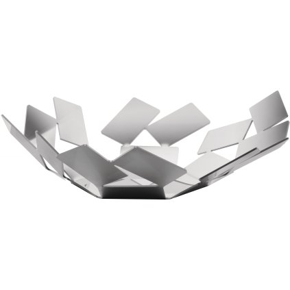 Obstschale LA STANZA DELLO SCIROCCO 25 cm, Edelstahl, Alessi
