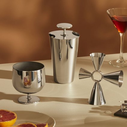 Coctail Shaker PARISIENNE 500 ml, Edelstahl, Alessi