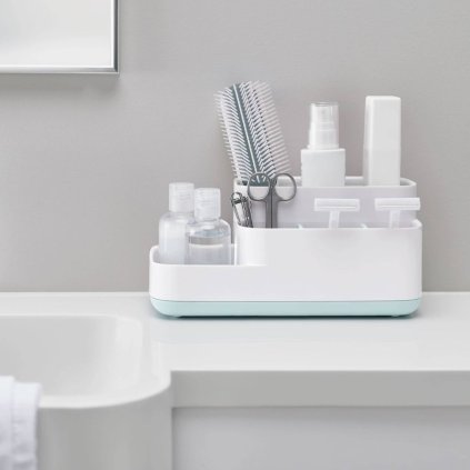 Badezimmer Aufbewahrung EASYSTORE 70513, weiß / grau, Joseph Joseph