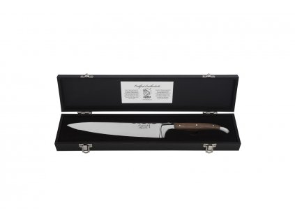 Chefmesser LUXURY 20 cm, Geschenkbox, Olivenholz-Griff, Laguiole