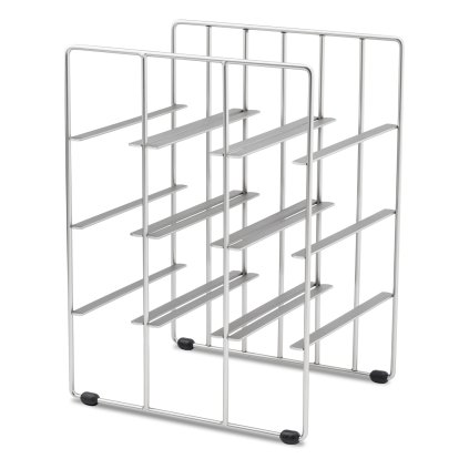 Weinflaschenregal PILARE, für 9 Flaschen, Chrom, Blomus