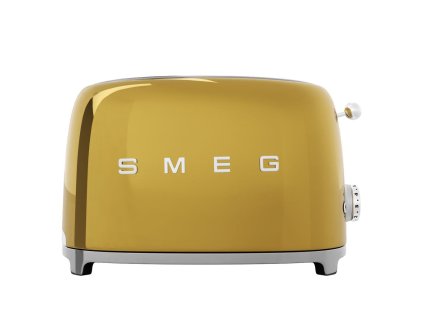 Toaster TSF01GOEU, 2 Scheiben, Gold, Smeg