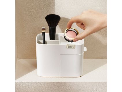 Make-up Organizer VIVA 75003 12 x 17 cm, beige, mit Schublade, Joseph Joseph