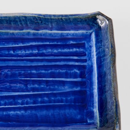 Sushi- und Sashimi-Teller COBALT BLUE 43 x 22,5 cm, MIJ