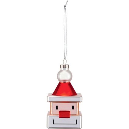 Weihnachtsschmuck SANTA CUBE, rot, Alessi