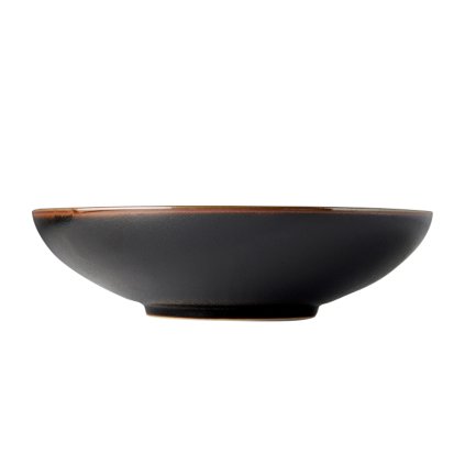 Servierschale TENMOKKU 28 cm, 1,5 l, schwarz, keramik, MIJ