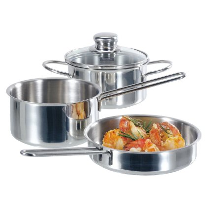 Bratpfanne HAPPCHEN 16 cm, 650 ml, Edelstahl, Induktion, Fissler