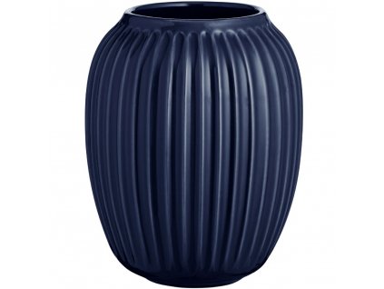 Vase HAMMERSHOI 21 cm, Indigo, Kähler