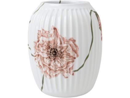 Vase HAMMERSHOI POPPY Kähler 21 cm weiß