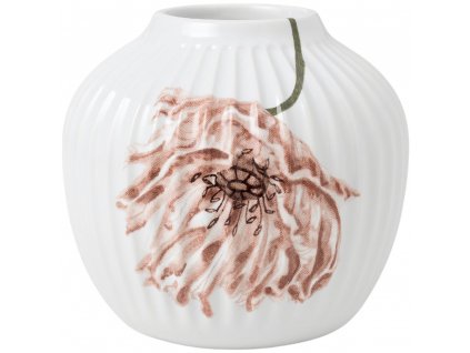 Vase HAMMERSHOI POPPY Kähler 13 cm weiß