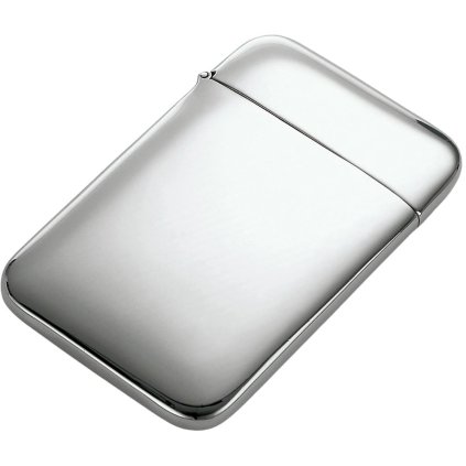 Visitenkartenetui CUSHION 10 cm, Silber, Philippi