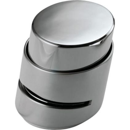 Heftgerät PUSH 5 cm, klammerlos, silber, Philippi