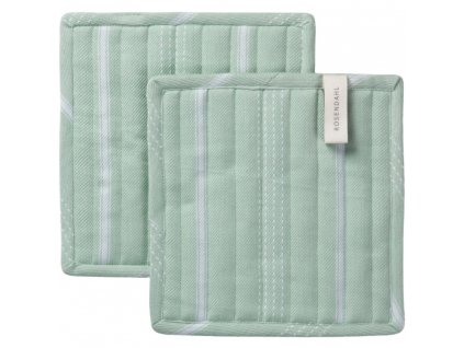 Topflappen BETA, 2er-Set, 22 x 22 cm, mint, Rosendahl