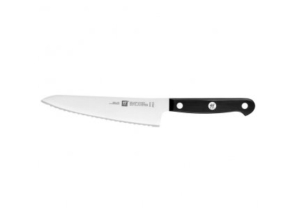 Chefmesser Kochmesser GOURMET 14 cm, Klinge mit Wellenschliff, Zwilling