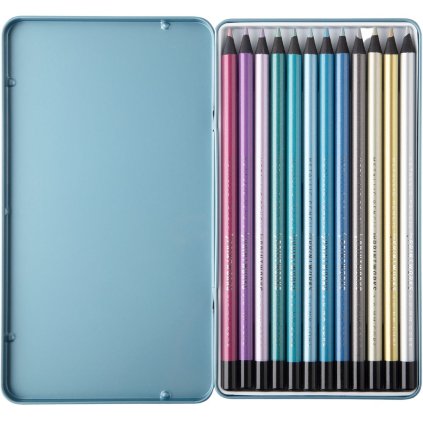 
                    
                          Bleistiftset PRINTWORKS METALLIC, 12er-Set, Printworks                    
                