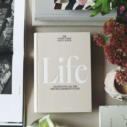 Fotoalbum LIFE, beige, Printworks
