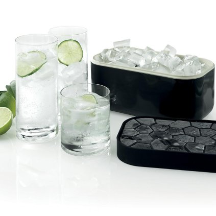 Eiswürfelbox ICE BOX 1,8 l, schwarz, Lékué