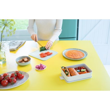 Lunchbox MAKE & TAKE BENTO 2 l, hellgrau, Brabantia