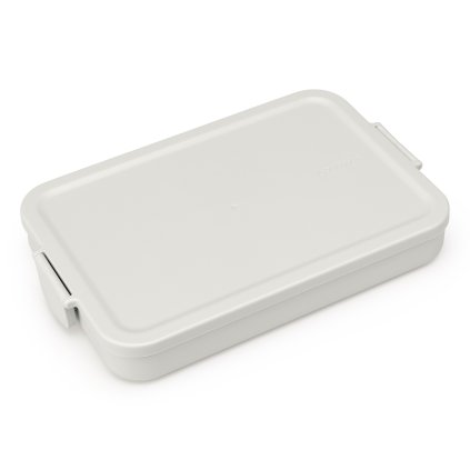 Lunchbox MAKE & TAKE flach, hellgrau, Brabantia