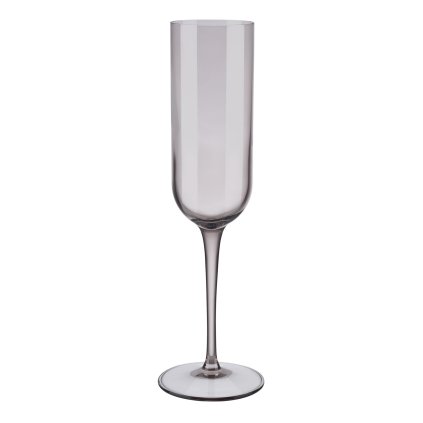 Champagnerglas FUUM, 4er-Set, 210 ml, braunes Glas, Blomus