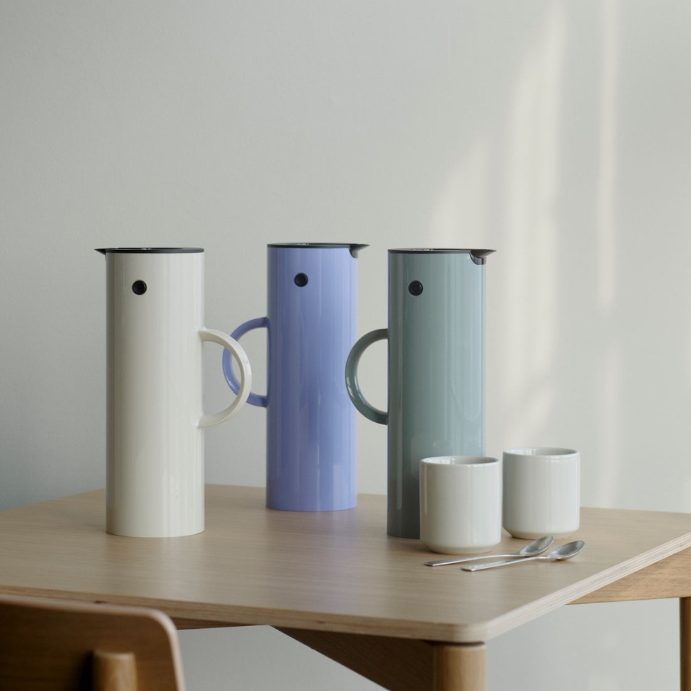 Isolierkanne EM77 1 l, staubgrün, Stelton