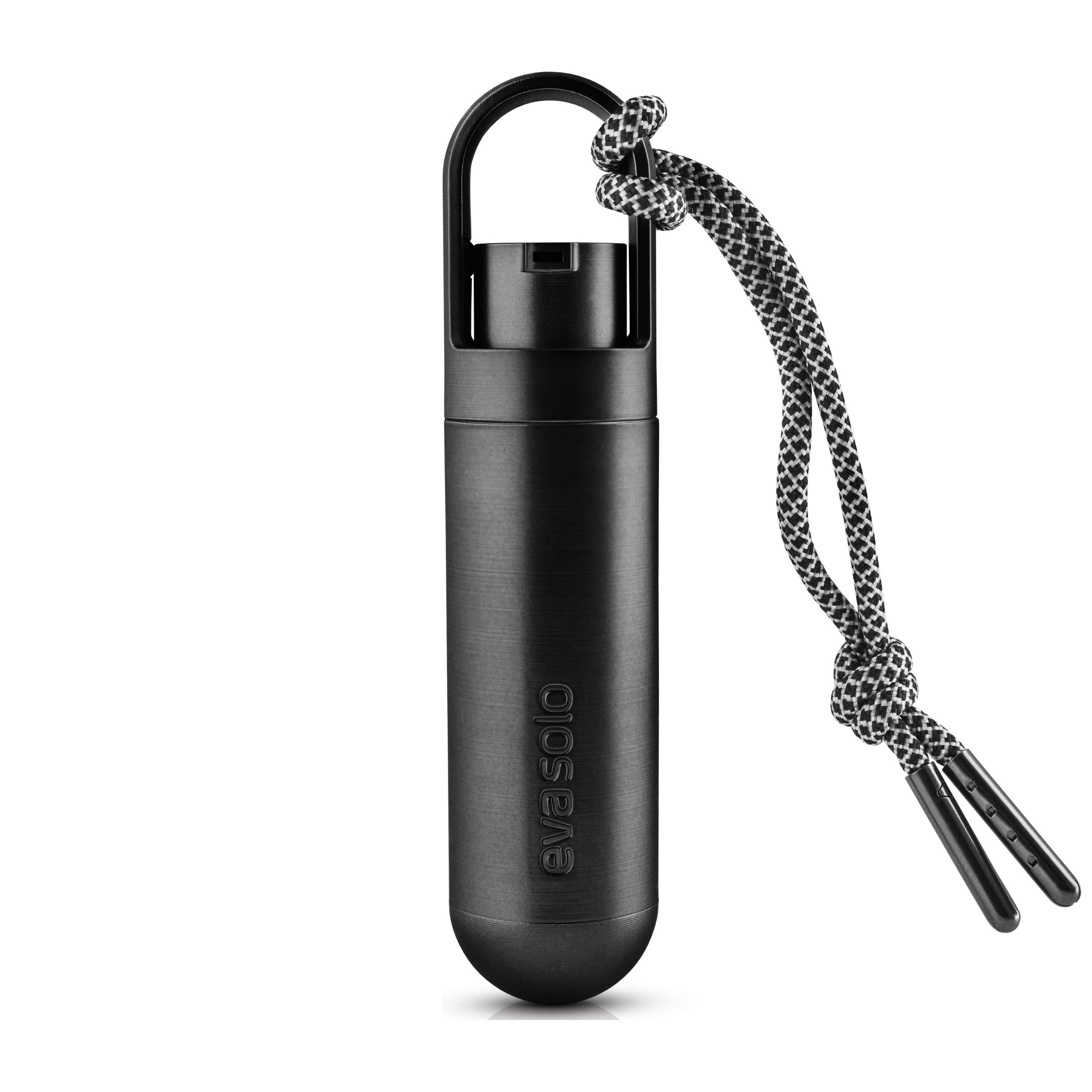 Minidispenser für Handdesinfektionsgel 11 cm, schwarz, Eva Solo