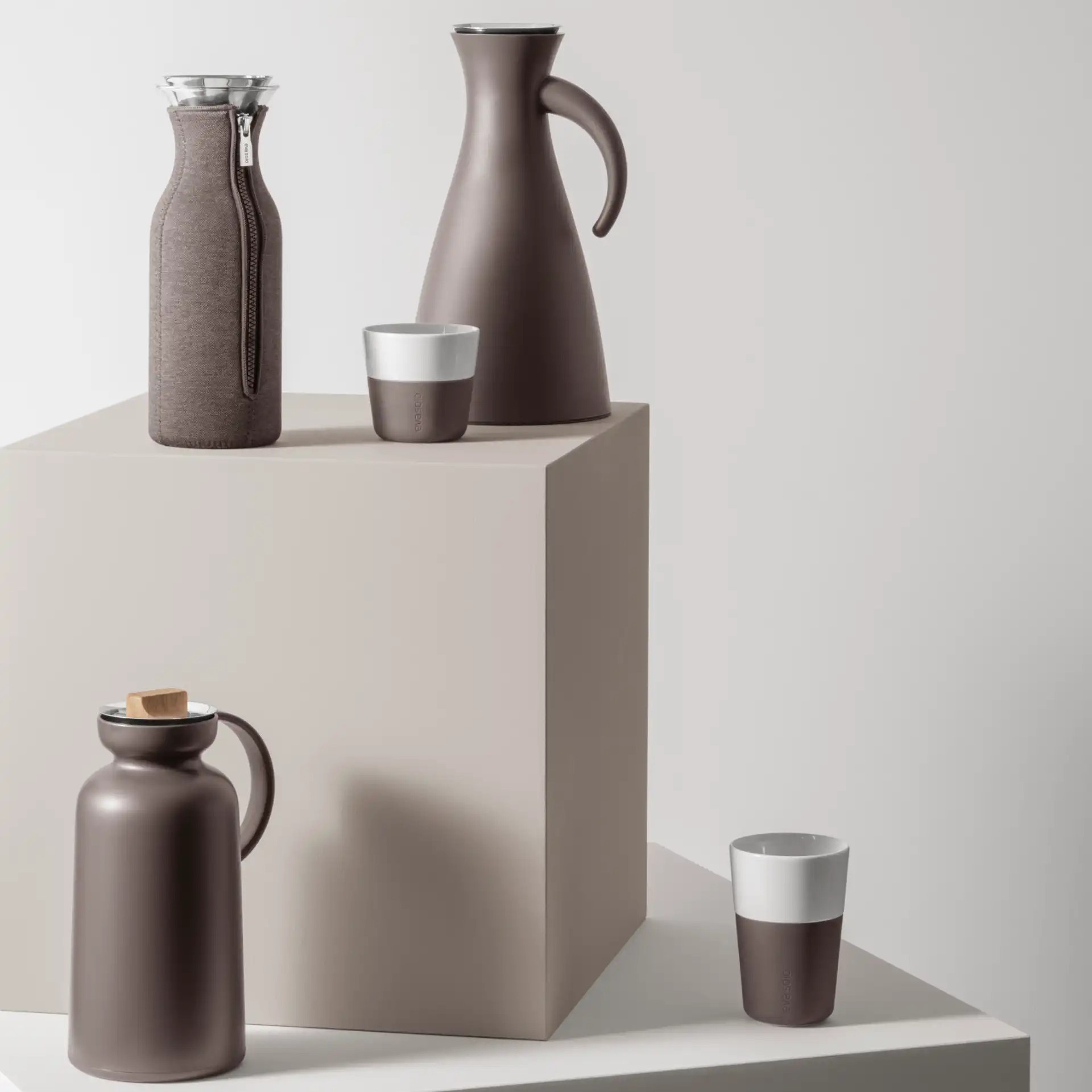 Isolierbecher für Espresso 80 ml, set à 2 st, Schokolade, Eva Solo