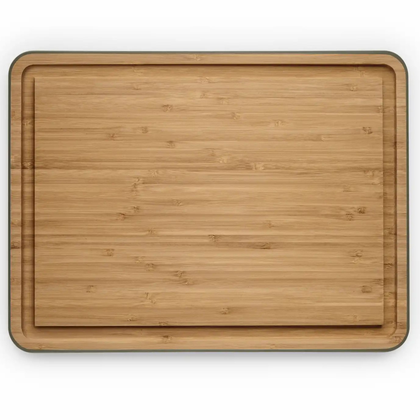 Schneidebrett GREEN TOOL 39 x 28 cm, mit Saftrille, Bambus, Eva Solo