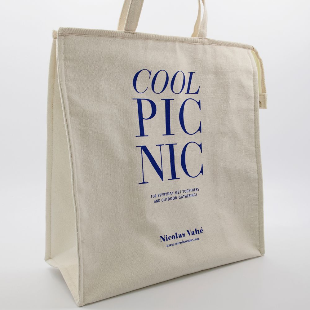 Shopper PICNIC 40 cm, weiß, Nicolas Vahé