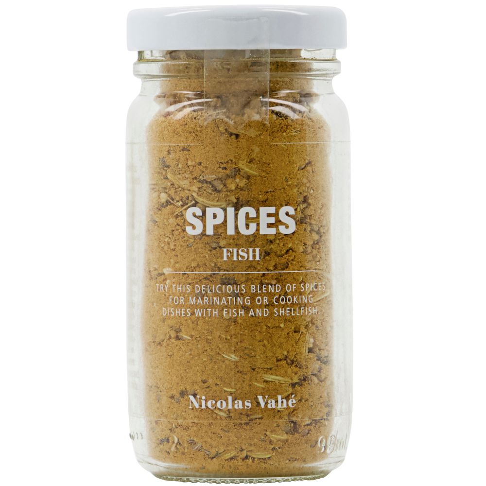 Gewürzmischung für Fisch, Ingwer, Knoblauch & Koriander 55 g, Nicolas Vahé