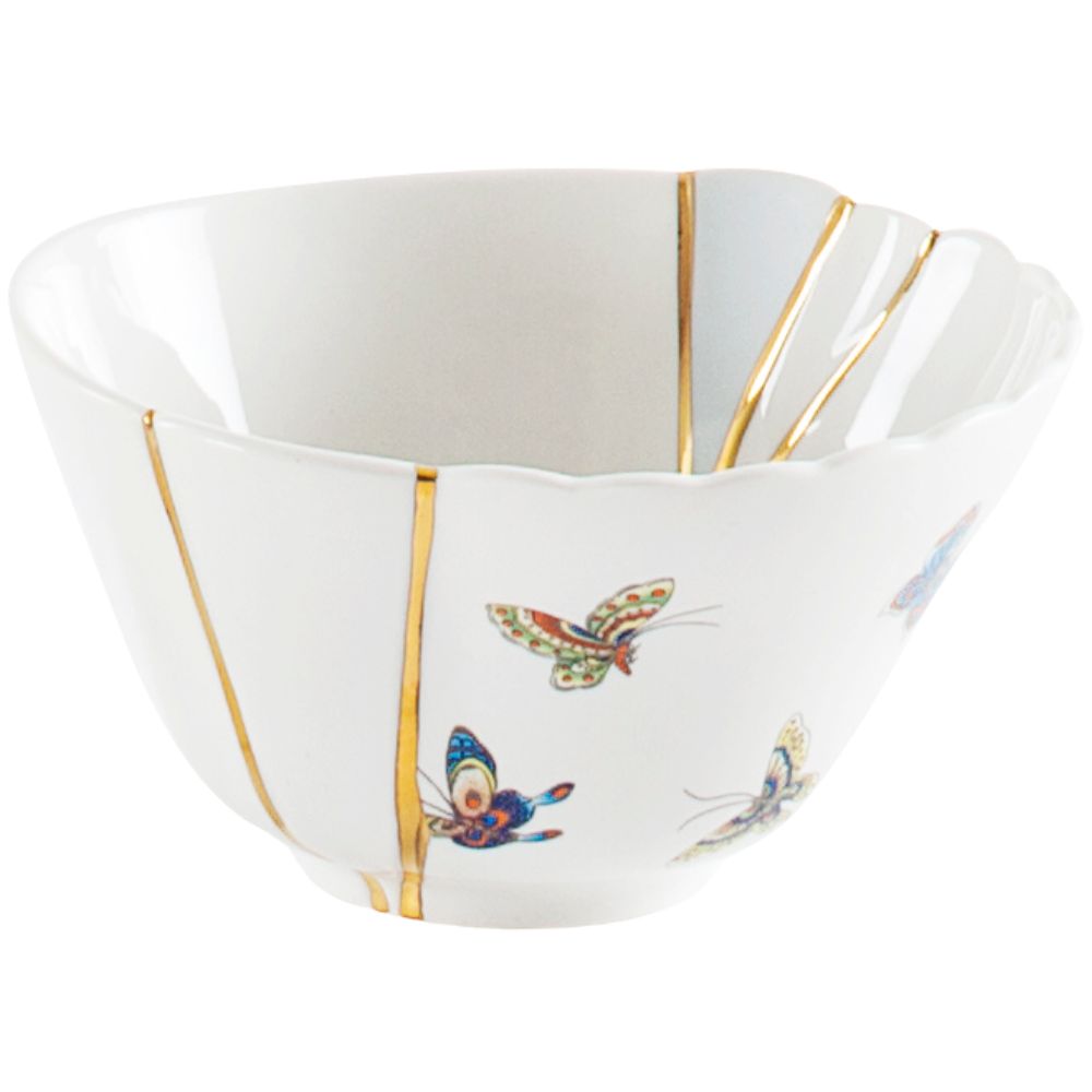 Servierschale KINTSUGI 2 11,5 cm, weiß, Seletti