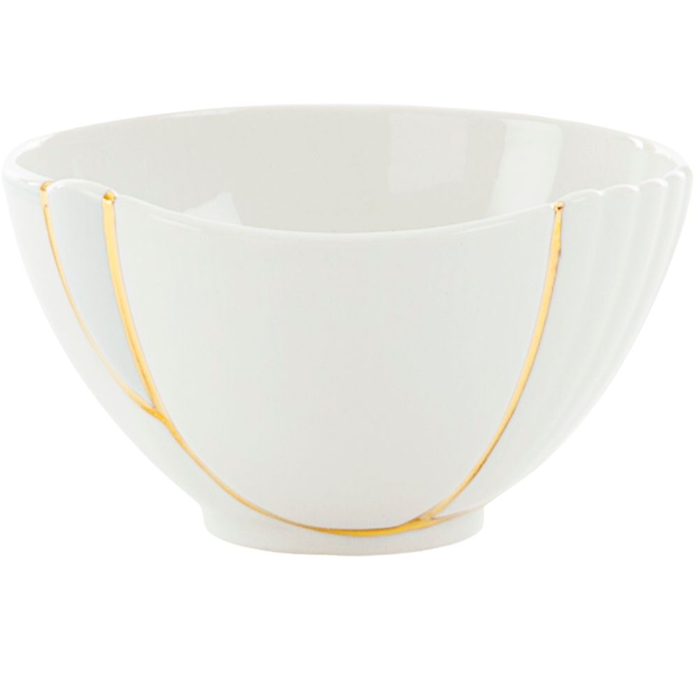 Servierschale KINTSUGI 2 11,5 cm, weiß, Seletti