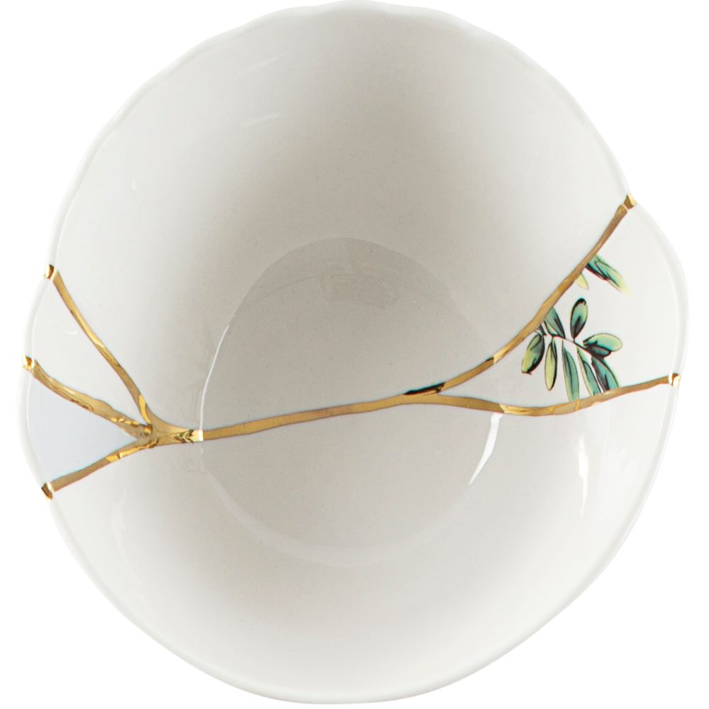 Servierschale KINTSUGI 2 11,5 cm, weiß, Seletti