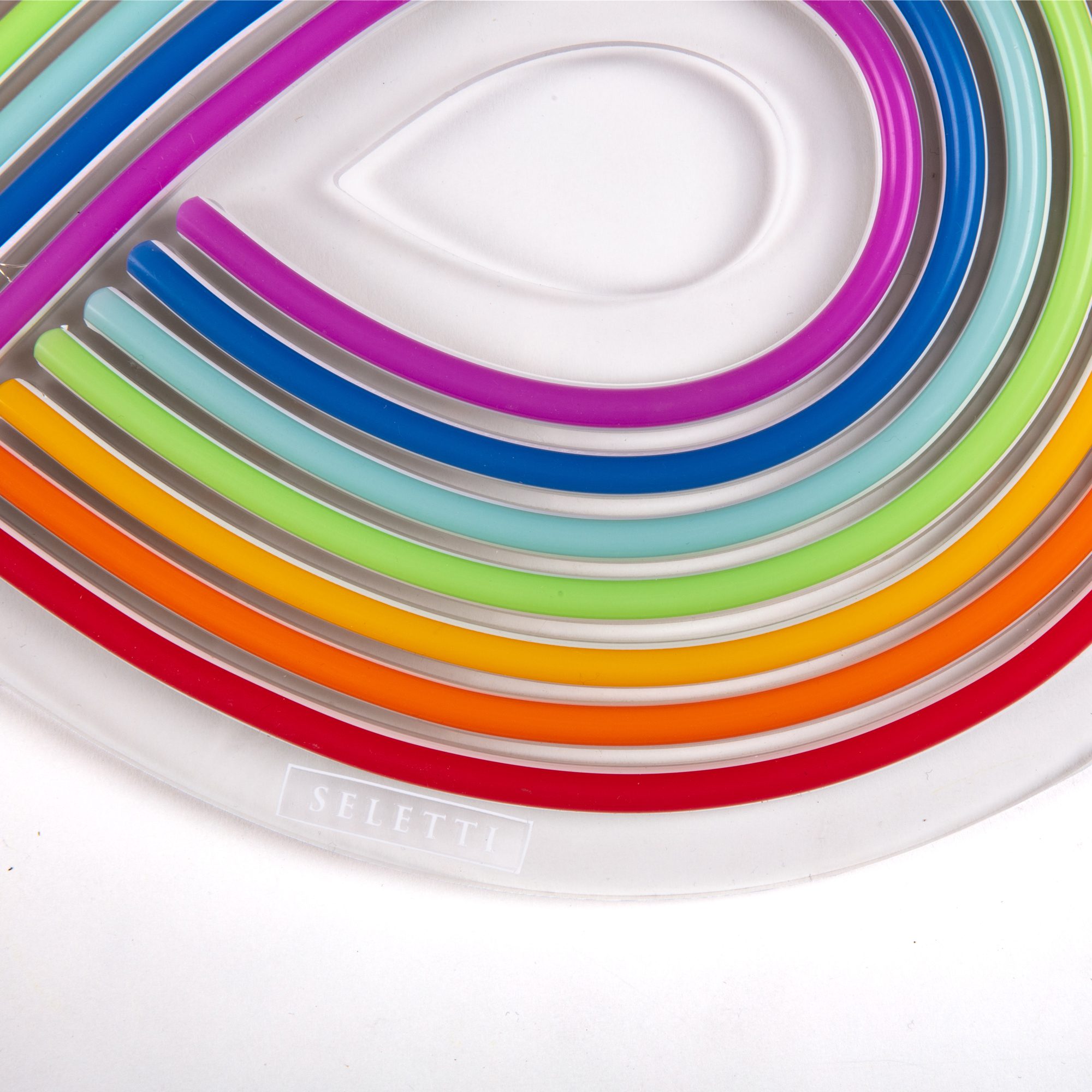 LED Wanddekoration RAINBOW 51 cm, Seletti