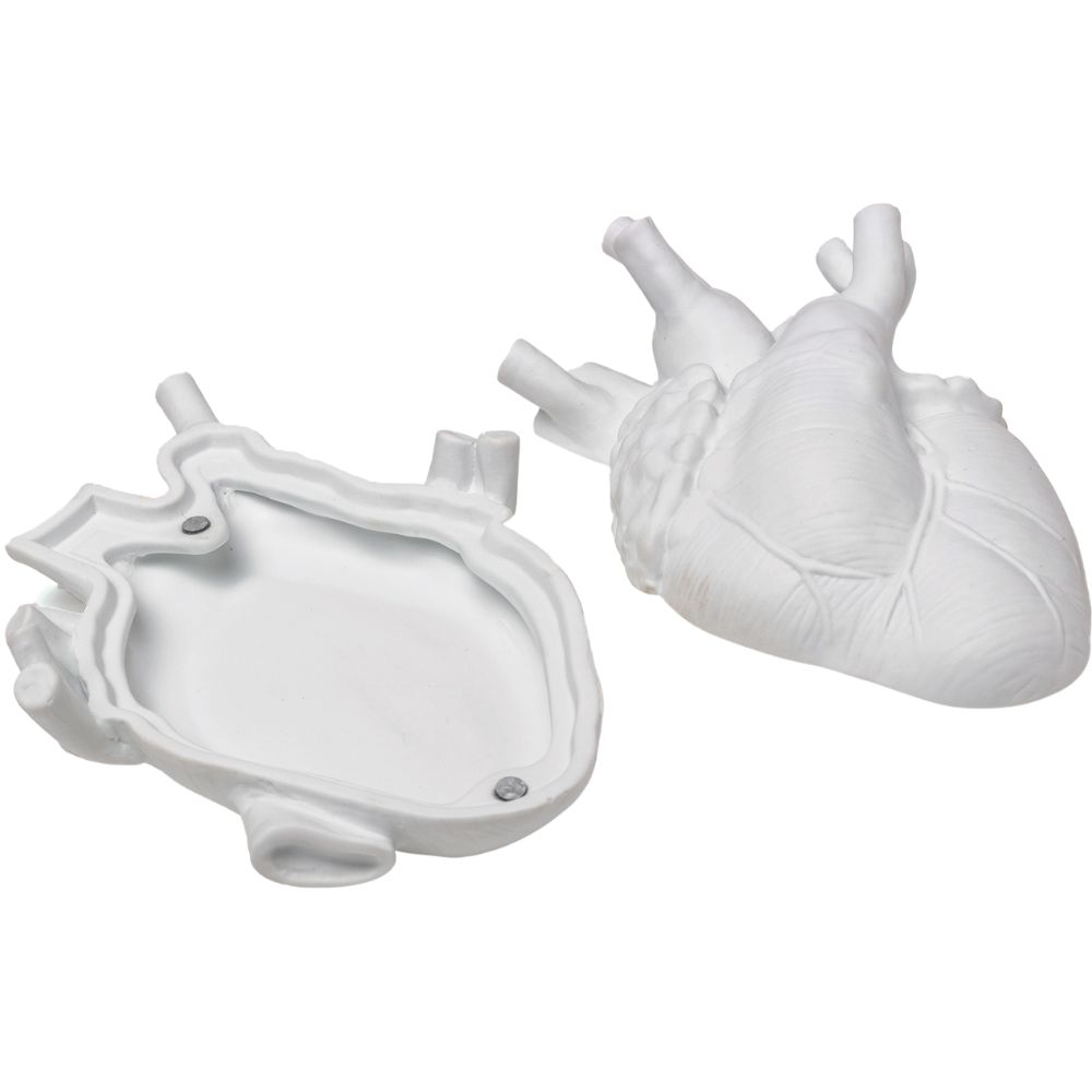 Aufbewahrungsbox LOVE IN A BOX 19 cm, weiß, Seletti