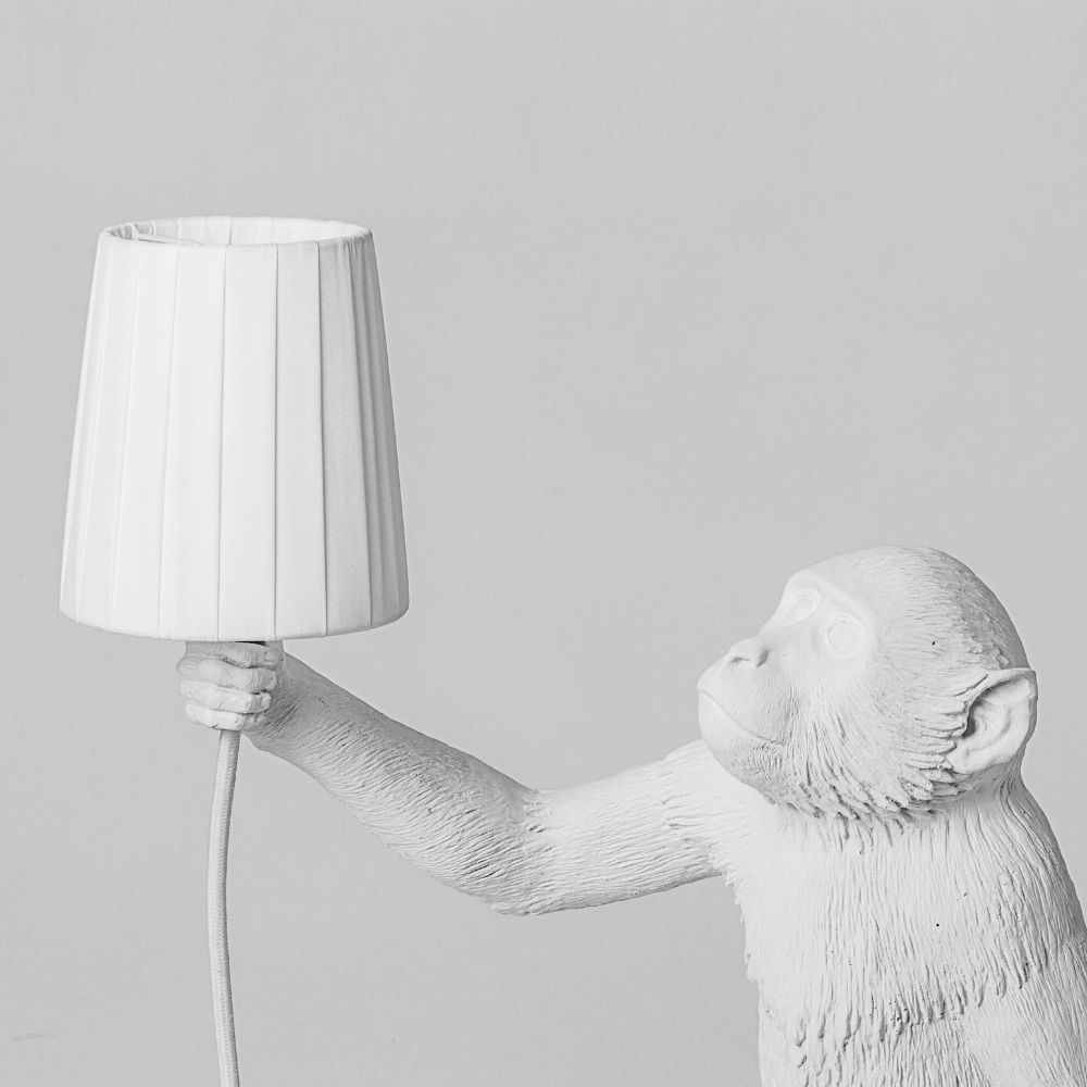Lampenschirm MONKEY weiß, Seletti